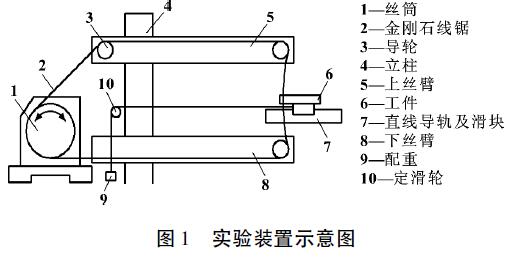 实验装置示意图